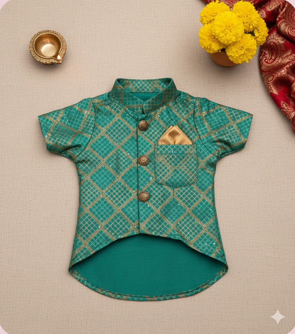 The Emerald Elegance Jacket