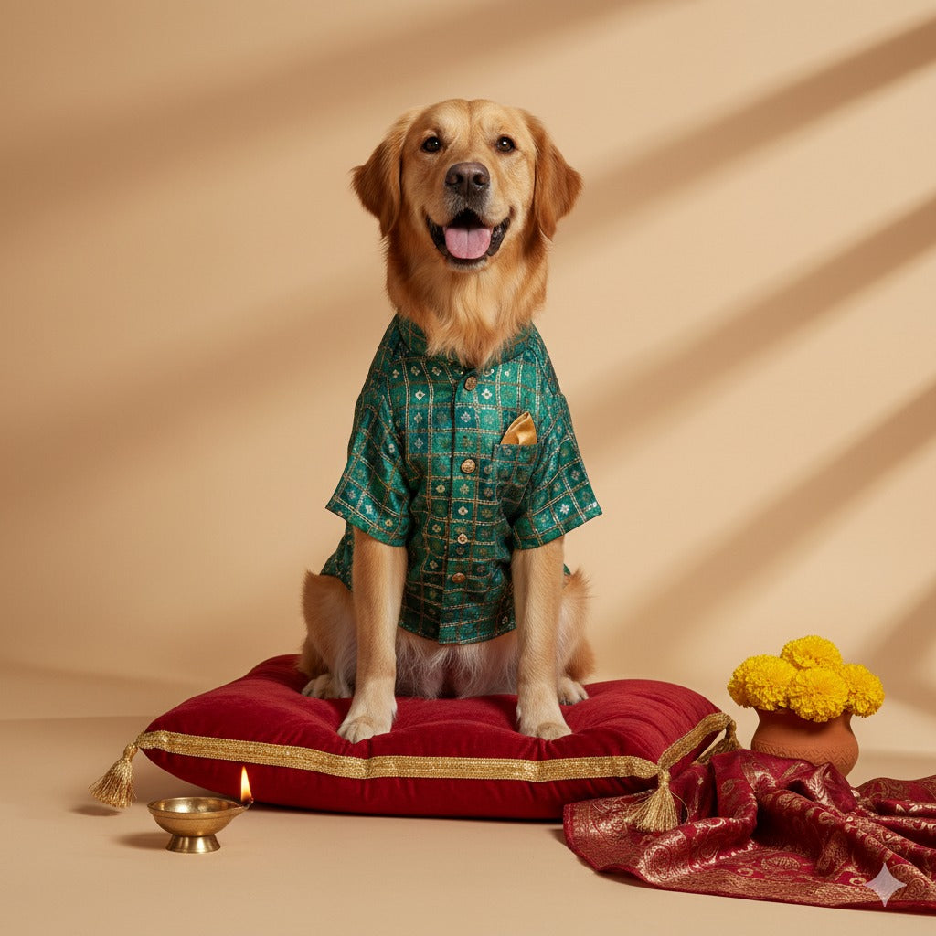 The Emerald Elegance Jacket