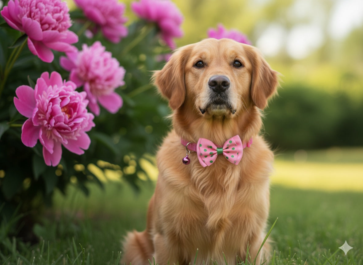 The Blossom Bow Tie Collar